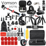 Kit Completo de Acessórios de GO PRO HERO Com Maleta