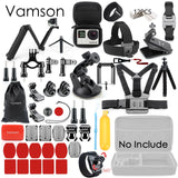 Kit Completo de Acessórios de GO PRO HERO Com Maleta