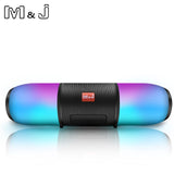 Caixinha de Som M&J LED Bluetooth