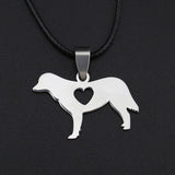 Hapiship 2017 New Women/Men's Jewelry Stainless Steel Little Cute Cat /Dog  lover 3.7cmX2.0cm Pendant Short 17" Necklace  SS-Cat