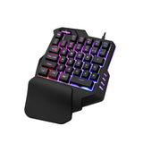 Quite gamer PRO  com conversor mouse e mine teclado mecânico gamer LED 1